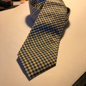 Original Penguin Blue/Yellow/Black HANDMADE Tie